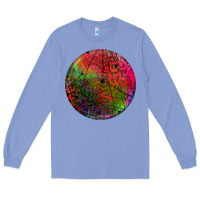 Colony Blue halloween round Long Sleeve Tee - BundleAndBundleShop