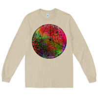 Mushroom halloween round Long Sleeve Tee - BundleAndBundleShop