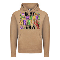 Vintage Coffee in my mardi gras era Vintage Hoodie - MaliasSmallBusiness