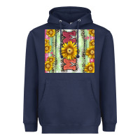 Navy Mom leopard Heavyweight Hoodie - CowGirlArtShop