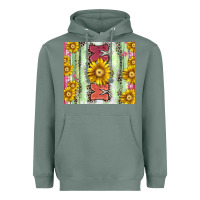 Sage Mom leopard Heavyweight Hoodie - CowGirlArtShop