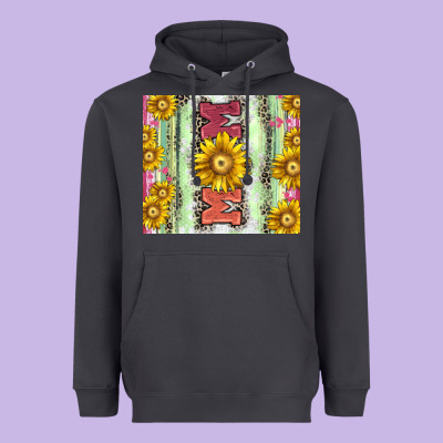 Mom Leopard Heavyweight Hoodie Designed By Cowgirlartshop