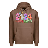 Chestnut 2024 happy easter Premium Hoodie - CowGirlArtShop