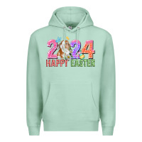 Seafoam 2024 happy easter Premium Hoodie - CowGirlArtShop