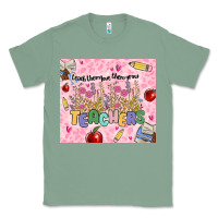 Sage teachers teach them love them grow Classic Tee - MaliasSmallBusiness