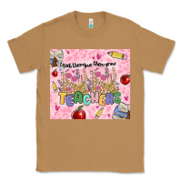 Toasted Coconut teachers teach them love them grow Classic Tee - MaliasSmallBusiness