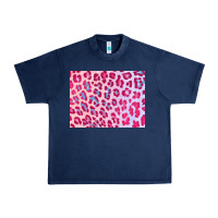Navy leopard background pink shimmer 3200x2400 Urban Heavy Tee - AdoDesignShop