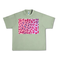Oil Green leopard background pink shimmer 3200x2400 Urban Heavy Tee - AdoDesignShop
