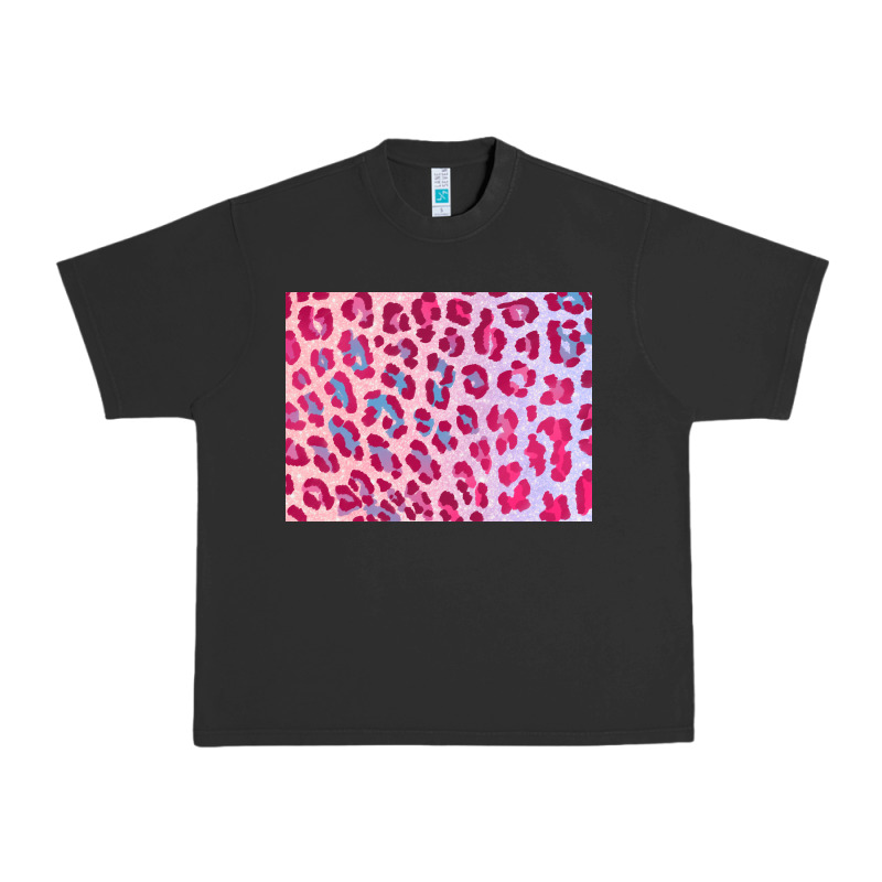 Leopard Background Pink Shimmer 3200x2400 Urban Heavy Tee by AdoDesignShop | Teevron