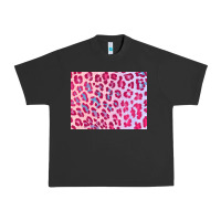 Pigment Black leopard background pink shimmer 3200x2400 Urban Heavy Tee - AdoDesignShop
