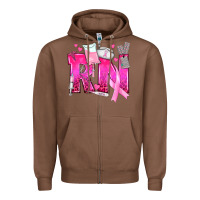 Chestnut Breast Cancer RN Registered Nurse Zipper Hoodie - texasbilliewilder