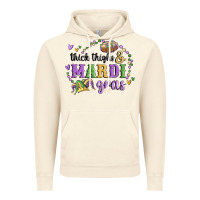 Vintage Artic thick thighs mardi gras Vintage Hoodie - MaliasSmallBusiness