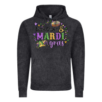 Vintage Black thick thighs mardi gras Vintage Hoodie - MaliasSmallBusiness