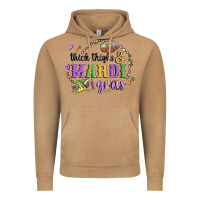 Vintage Camel thick thighs mardi gras Vintage Hoodie - MaliasSmallBusiness
