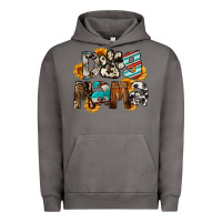 Pigment Tornado Dog Mama Urban Hoodie - FaDigitalArtStudio