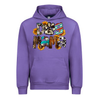 Tulip Dog Mama Urban Hoodie - FaDigitalArtStudio