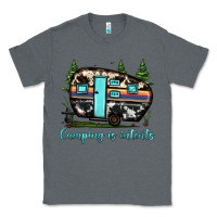 Charcoal Heather camping is intents Classic Tee - JahusDesignShop