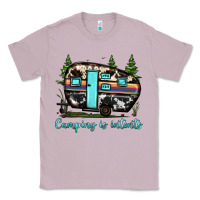 Lilac camping is intents Classic Tee - JahusDesignShop