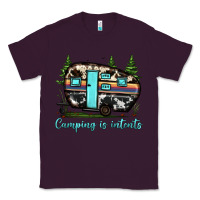 Plum camping is intents Classic Tee - JahusDesignShop