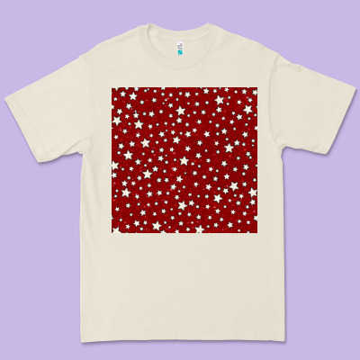 Glitter 4th Of July Seamless Pattern Premium Tee Designed By Bundleandbundleshop