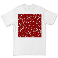 White glitter 4th of july seamless pattern Premium Tee - BundleAndBundleShop