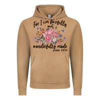 Vintage Camel for i am fearfully and wonderfully made Vintage Hoodie - MaliasSmallBusiness