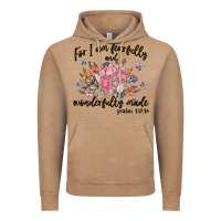 Vintage Coffee for i am fearfully and wonderfully made Vintage Hoodie - MaliasSmallBusiness
