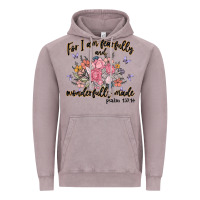 Vintage Zinc for i am fearfully and wonderfully made Vintage Hoodie - MaliasSmallBusiness