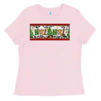 Bubblegum Pink Noel Ladies Tee - Artiststas