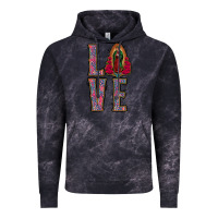 Cloud Black love lady of guadalupe Vintage Hoodie - Jasminsmagicworld