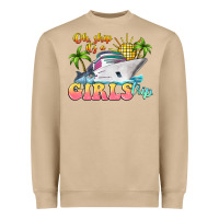 Oh Ship It's A Girls Trip Heavyweight Sweatshirt | Teevron