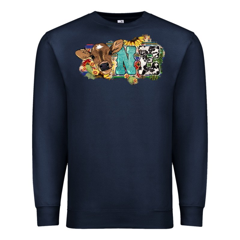 One Baby Cow Premium Sweatshirt by HowdyJamesFarm | Teevron