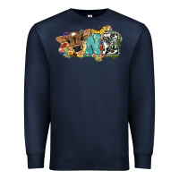 Navy One baby Cow Premium Sweatshirt - HowdyJamesFarm
