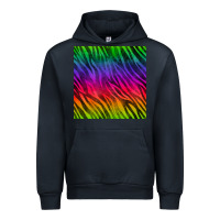 Navy colorful zebra seamless pattern Urban Hoodie - BundleAndBundleShop