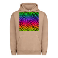 Pigment Burro colorful zebra seamless pattern Urban Hoodie - BundleAndBundleShop