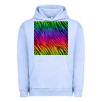 Pigment Grape Ice colorful zebra seamless pattern Urban Hoodie - BundleAndBundleShop