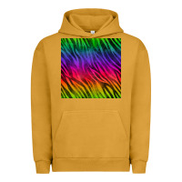 Pigment Peanut Butter colorful zebra seamless pattern Urban Hoodie - BundleAndBundleShop
