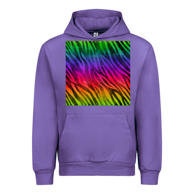 Colorful Zebra Seamless Pattern Urban Hoodie by BundleAndBundleShop | Teevron