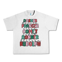 Lunar Rock dasher dancer prancer vixer comet cupid donner bli Urban Heavy Tee - MaliasSmallBusiness