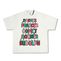 Pistachio dasher dancer prancer vixer comet cupid donner bli Urban Heavy Tee - MaliasSmallBusiness