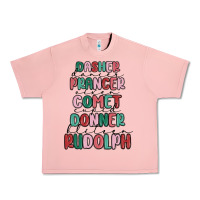 Salmon dasher dancer prancer vixer comet cupid donner bli Urban Heavy Tee - MaliasSmallBusiness