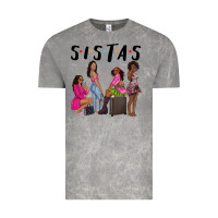 Sista Sisters Afro Black Women Vintage Tee | Teevron