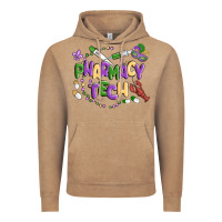 Vintage Coffee pharmacy tech Vintage Hoodie - MaliasSmallBusiness