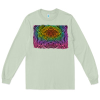 Matcha colorful zebra background Long Sleeve Tee - RanaPortraitStore