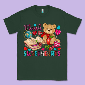 I Teach Sweethearts Classic Tee Designed By Nancycooperartshop