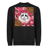 Black ragdoll cat Heavyweight Sweatshirt - LillyAllenDesigns