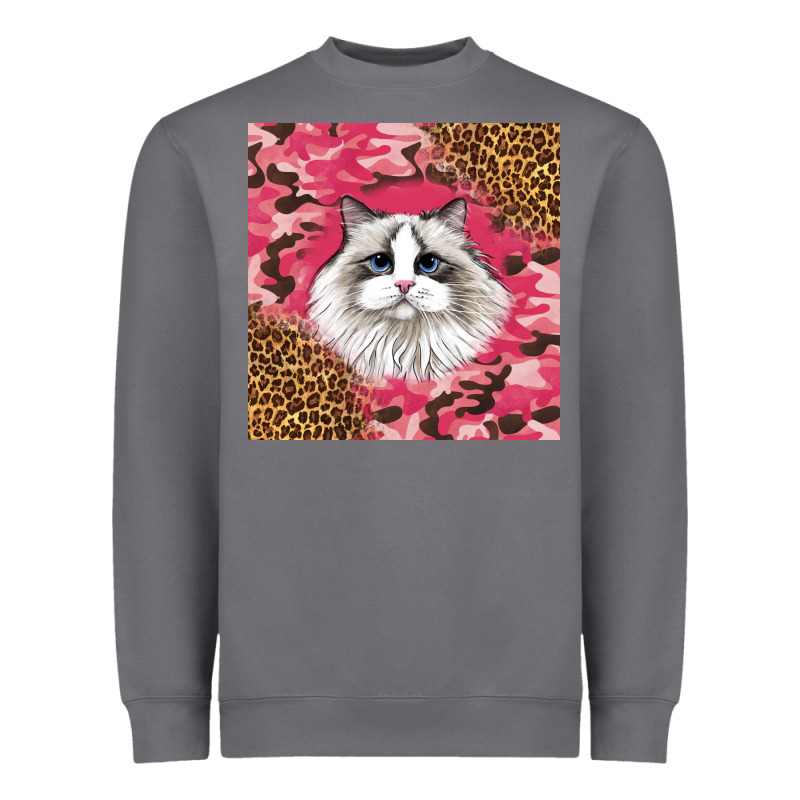 Ragdoll Cat Heavyweight Sweatshirt by LillyAllenDesigns | Teevron