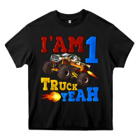 Black i'am one truck yeah Heavy Core Tee - Artiststas