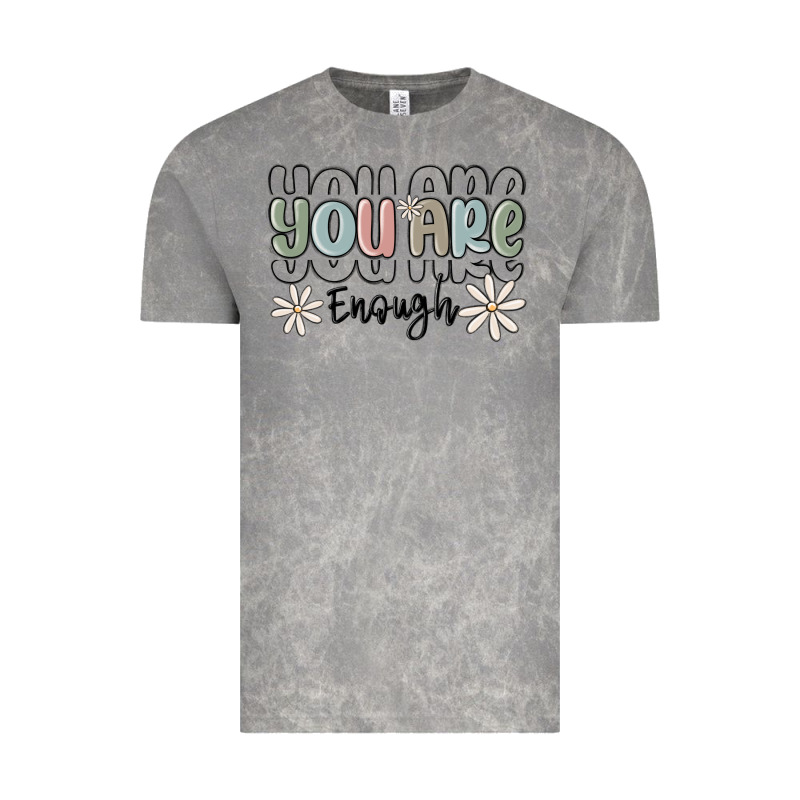You Are Enough Vintage Tee by MaliasSmallBusiness | Teevron