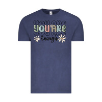 Vintage Denim you are enough Vintage Tee - MaliasSmallBusiness